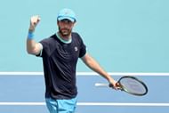 Quentin Halys at the 2023 Miami Open.